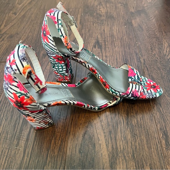 Worthington Shoes - Worthington Floral Funky Block Heels Womens 8